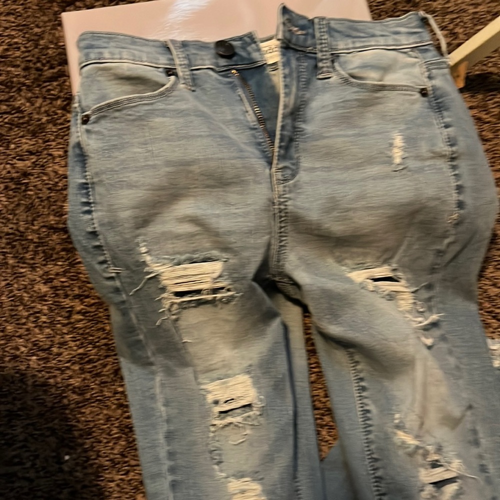 Mud light wash jeans